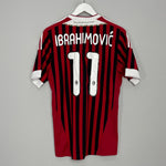 Shop 2011/12 AC MILAN IBRAHIMOVIC #11 HOME SHIRT (M) ADIDAS, classic football shirts, vintage football shirts & retro soccer jerseys at Cult Kits