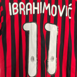 Shop 2011/12 AC MILAN IBRAHIMOVIC #11 HOME SHIRT (M) ADIDAS, classic football shirts, vintage football shirts & retro soccer jerseys at Cult Kits