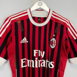 2011/12 AC MILAN IBRAHIMOVIC 11 *PLAYER ISSUE* HOME SHIRT (M) ADIDAS - Cult Kits - Medium - Buy Vintage Football Shirts, Authentic Retro Football Shirts For Sale, Classic Football Shirts & Soccer Jersey