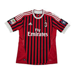 Buy 2011/12 AC Milan Ibrahmiovic 11 Home Shirt (M) Adidas ~ Free worldwide shipping ~ Authentic Vintage Football Shirts from Cult Kits