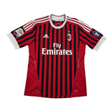Buy 2011/12 AC Milan Ibrahmiovic 11 Home Shirt (M) Adidas ~ Free worldwide shipping ~ Authentic Vintage Football Shirts from Cult Kits