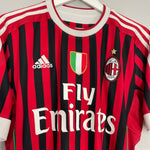 Shop 2011/12 AC MILAN INZAGHI #9 HOME SHIRT (M) ADIDAS, classic football shirts, vintage football shirts & retro soccer jerseys at Cult Kits