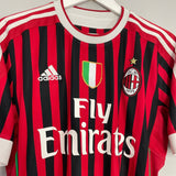 Shop 2011/12 AC MILAN INZAGHI #9 HOME SHIRT (M) ADIDAS, classic football shirts, vintage football shirts & retro soccer jerseys at Cult Kits