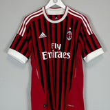 2011/12 AC MILAN SEEDORF 10 HOME SHIRT (M) ADIDAS - Cult Kits - Medium - Buy Vintage Football Shirts, Authentic Retro Football Shirts For Sale, Classic Football Shirts & Soccer Jersey
