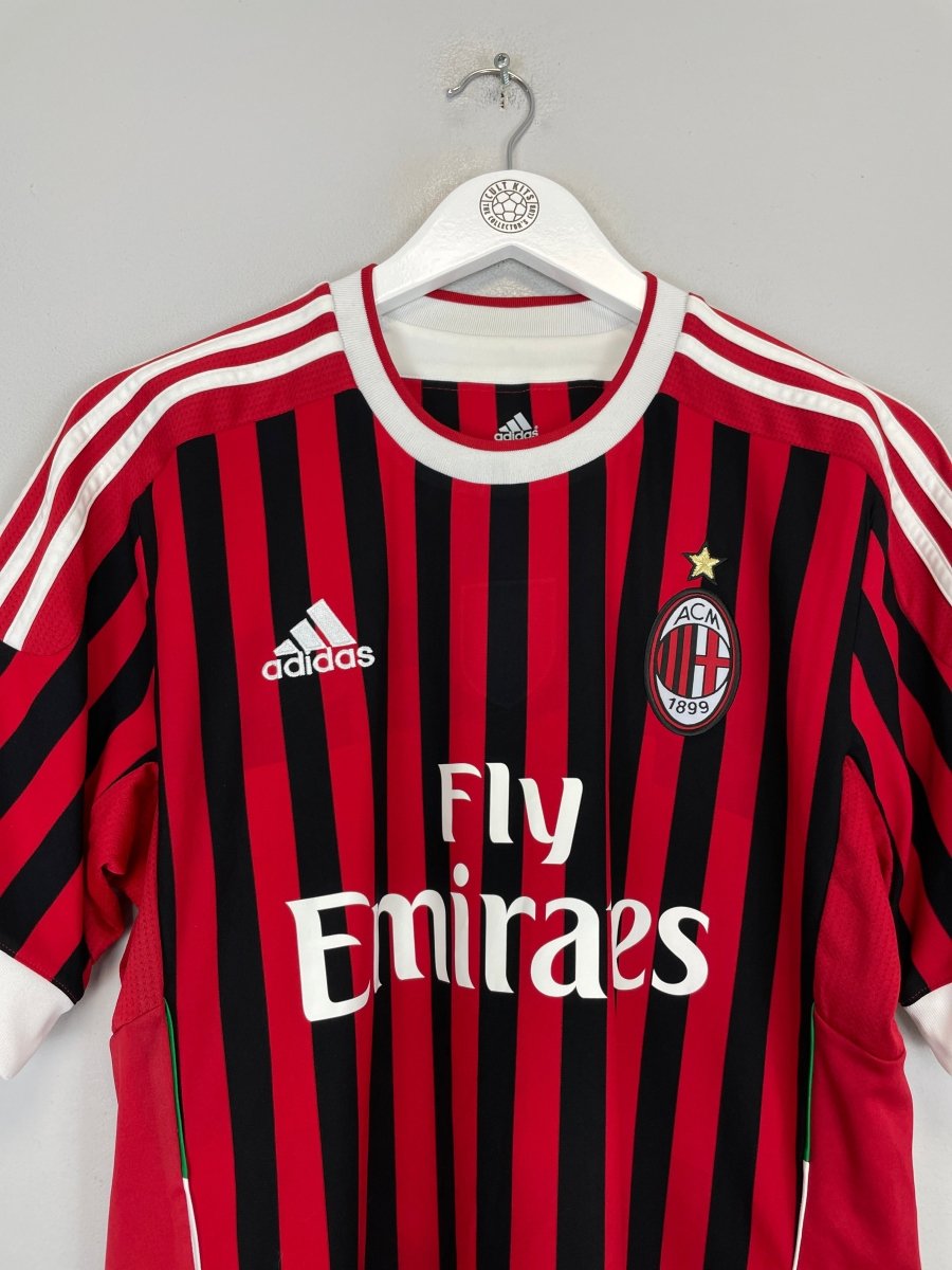 2011/12 AC MILAN SEEDORF 10 HOME SHIRT (M) ADIDAS - Cult Kits - Medium - Buy Vintage Football Shirts, Authentic Retro Football Shirts For Sale, Classic Football Shirts & Soccer Jersey