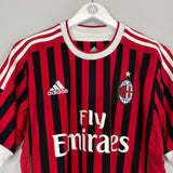 2011/12 AC MILAN SEEDORF 10 HOME SHIRT (M) ADIDAS - Cult Kits - Medium - Buy Vintage Football Shirts, Authentic Retro Football Shirts For Sale, Classic Football Shirts & Soccer Jersey