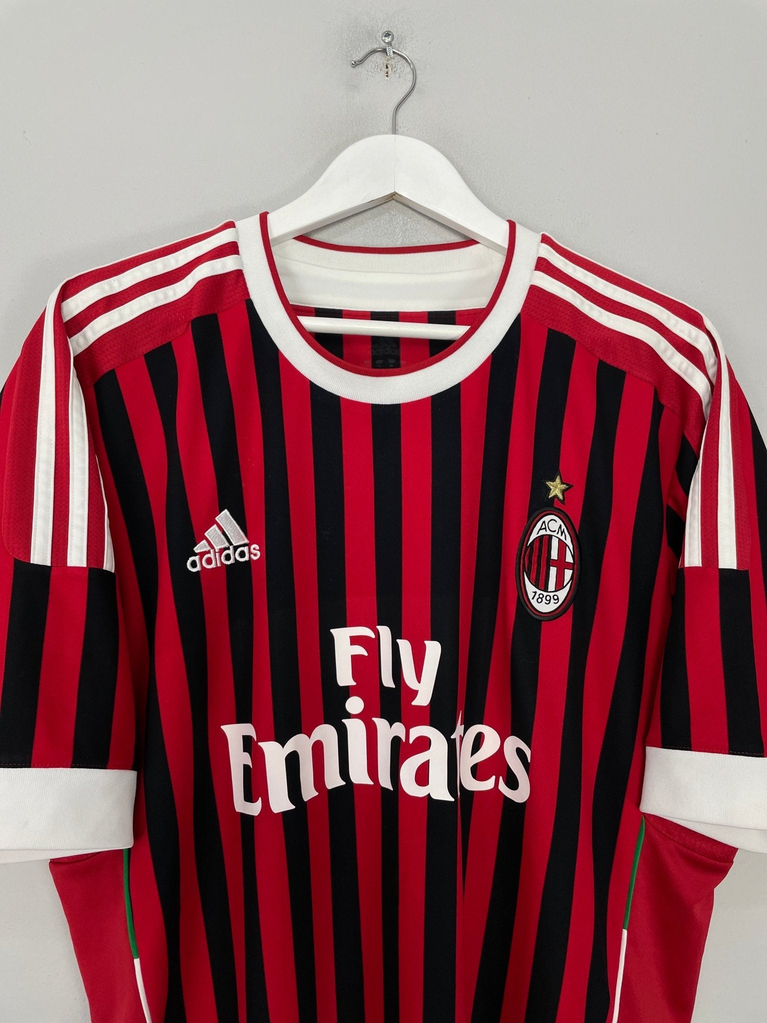 Shop 2011/12 AC MILAN SEEDORF #10 HOME SHIRT (XL) ADIDAS, classic football shirts, vintage football shirts & retro soccer jerseys at Cult Kits