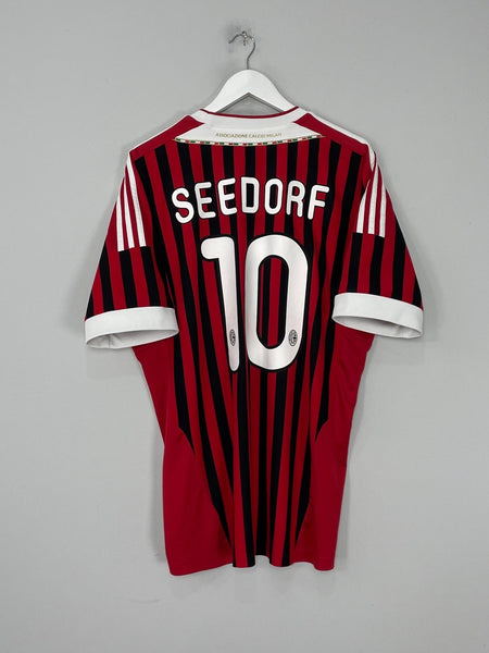 2011/12 AC MILAN SEEDORF #10 HOME SHIRT (XL) ADIDAS – Cult Kits