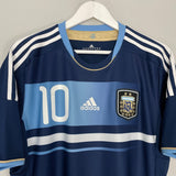 Shop 2011/12 ARGENTINA MESSI #10 AWAY SHIRT (M) ADIDAS, classic football shirts, vintage football shirts & retro soccer jerseys at Cult Kits