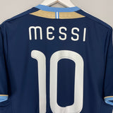 Shop 2011/12 ARGENTINA MESSI #10 AWAY SHIRT (M) ADIDAS, classic football shirts, vintage football shirts & retro soccer jerseys at Cult Kits