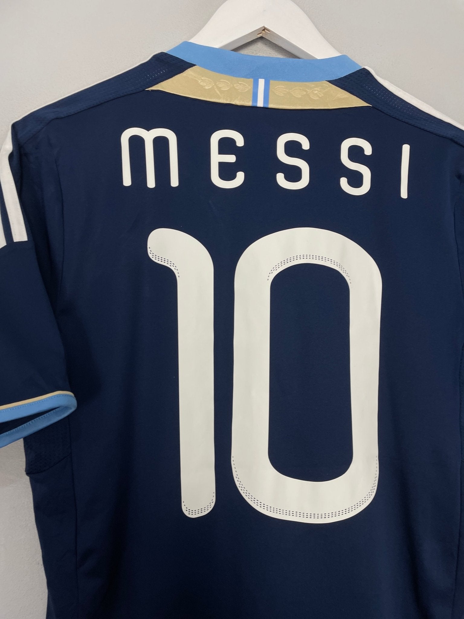 Shop 2011/12 ARGENTINA MESSI #10 AWAY SHIRT (S) ADIDAS, classic football shirts, vintage football shirts & retro soccer jerseys at Cult Kits