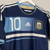 Shop 2011/12 ARGENTINA MESSI #10 AWAY SHIRT (S) ADIDAS, classic football shirts, vintage football shirts & retro soccer jerseys at Cult Kits