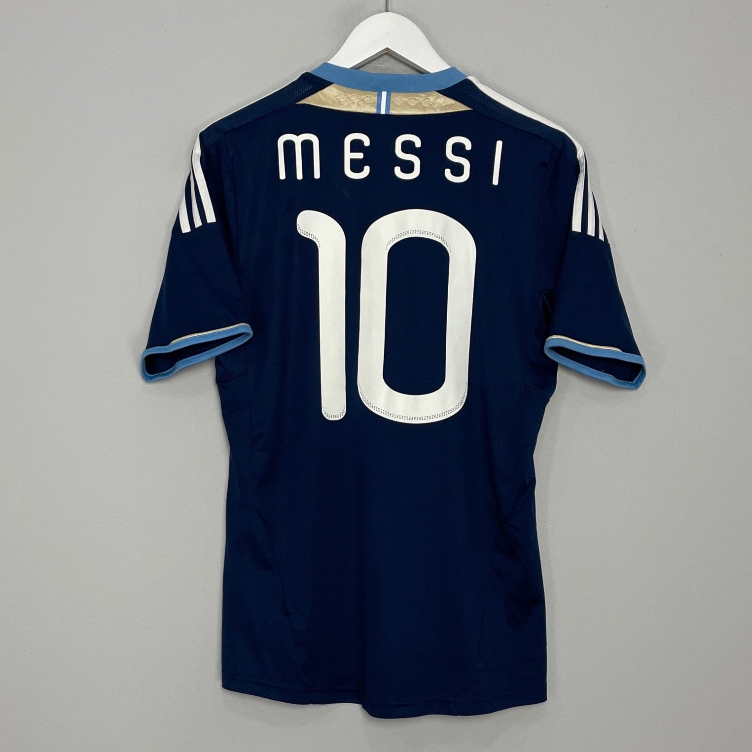 Shop 2011/12 ARGENTINA MESSI #10 AWAY SHIRT (S) ADIDAS, classic football shirts, vintage football shirts & retro soccer jerseys at Cult Kits