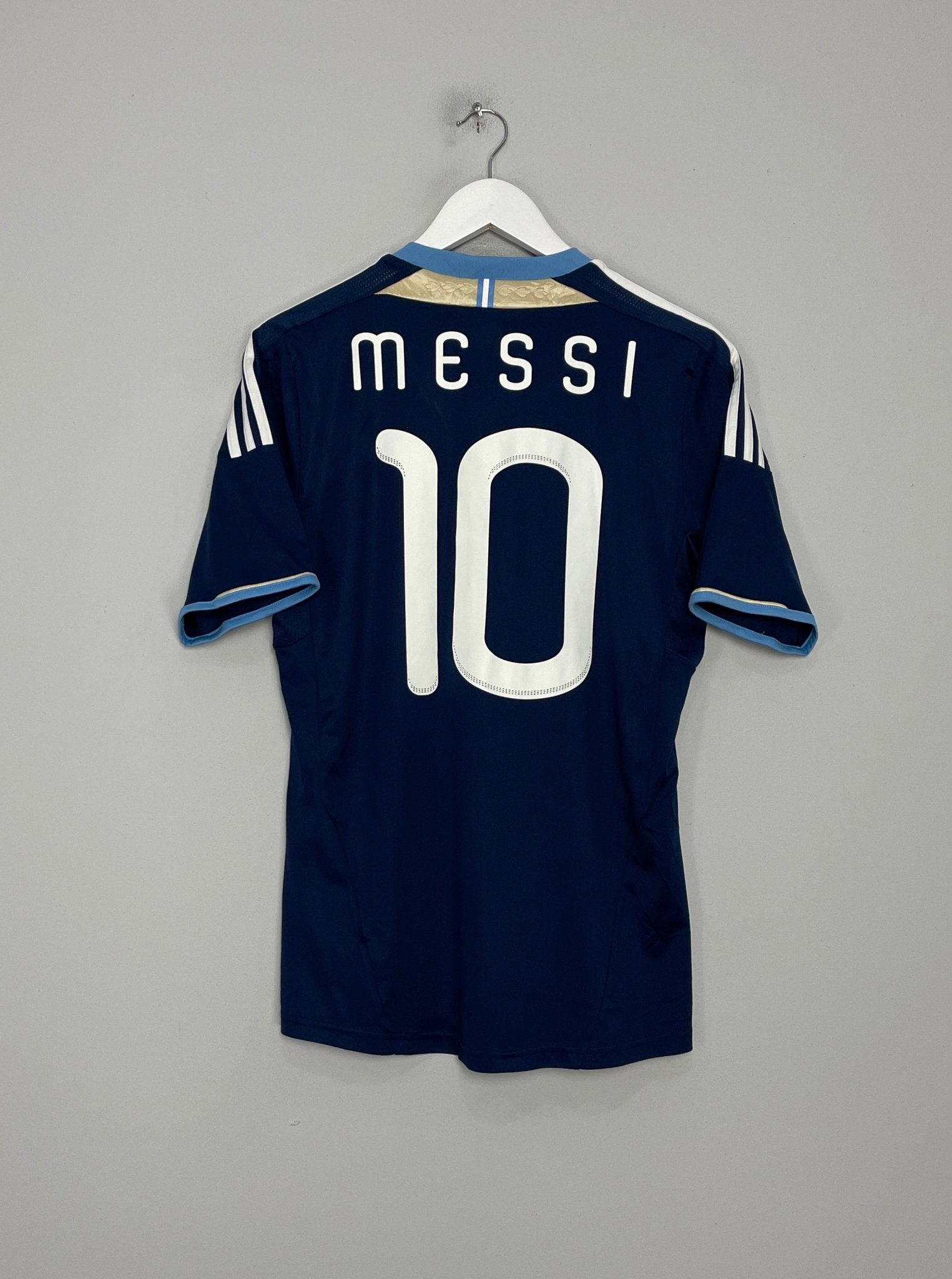Shop 2011/12 ARGENTINA MESSI #10 AWAY SHIRT (S) ADIDAS, classic football shirts, vintage football shirts & retro soccer jerseys at Cult Kits