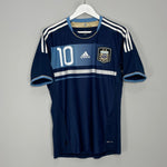 Shop 2011/12 ARGENTINA MESSI #10 AWAY SHIRT (S) ADIDAS, classic football shirts, vintage football shirts & retro soccer jerseys at Cult Kits