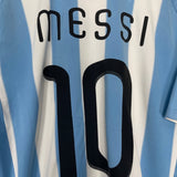 Shop 2011/12 ARGENTINA MESSI #10 AWAY SHIRT (XL) ADIDAS, classic football shirts, vintage football shirts & retro soccer jerseys at Cult Kits