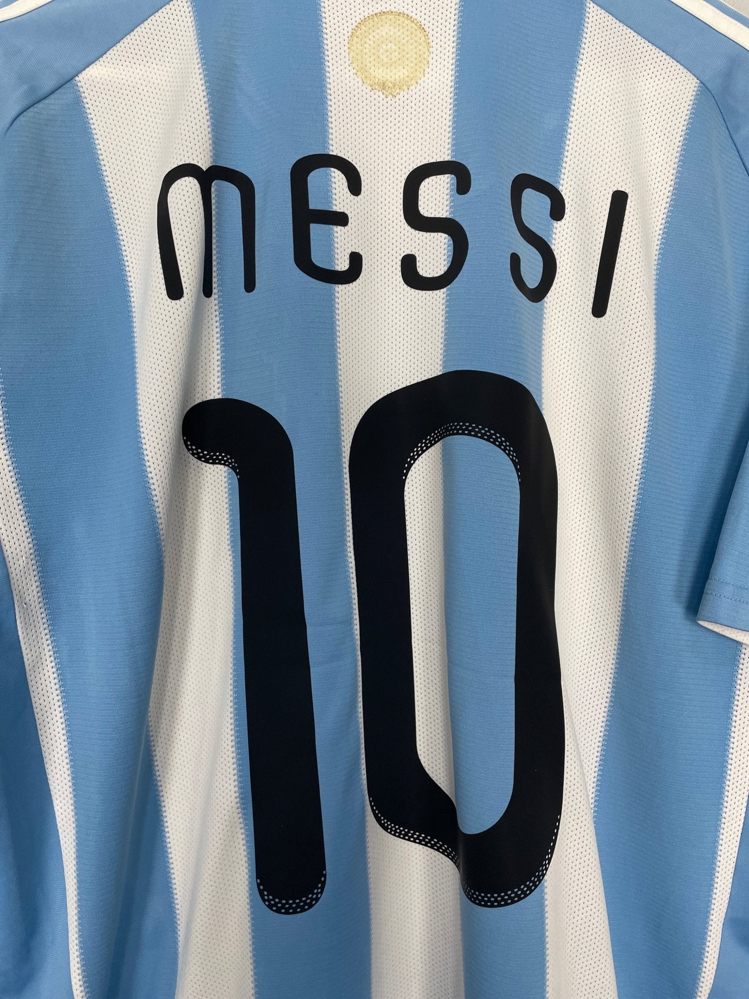 Shop 2011/12 ARGENTINA MESSI #10 AWAY SHIRT (XL) ADIDAS, classic football shirts, vintage football shirts & retro soccer jerseys at Cult Kits