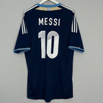 Shop 2011/12 ARGENTINA MESSI #10 AWAY SHIRT (XL) ADIDAS, classic football shirts, vintage football shirts & retro soccer jerseys at Cult Kits