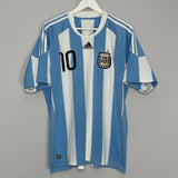 Shop 2011/12 ARGENTINA MESSI #10 AWAY SHIRT (XL) ADIDAS, classic football shirts, vintage football shirts & retro soccer jerseys at Cult Kits