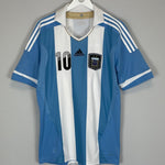 Shop 2011/12 ARGENTINA MESSI #10 HOME SHIRT (L) ADIDAS, classic football shirts, vintage football shirts & retro soccer jerseys at Cult Kits