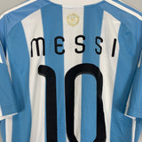 Shop 2011/12 ARGENTINA MESSI #10 HOME SHIRT (L) ADIDAS, classic football shirts, vintage football shirts & retro soccer jerseys at Cult Kits