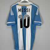 Shop 2011/12 ARGENTINA MESSI #10 HOME SHIRT (L) ADIDAS, classic football shirts, vintage football shirts & retro soccer jerseys at Cult Kits
