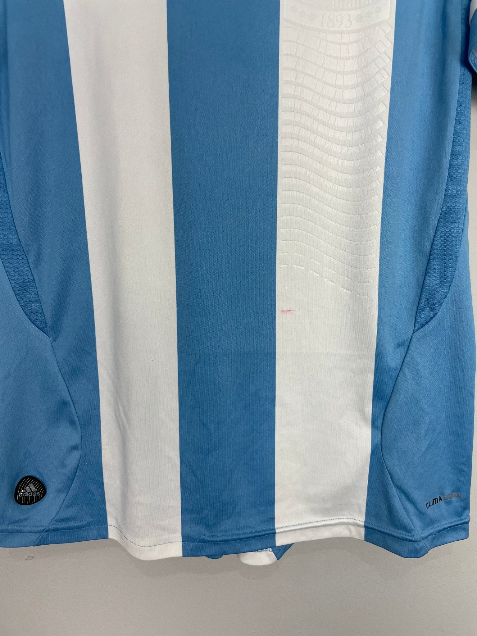 Shop 2011/12 ARGENTINA MESSI #10 HOME SHIRT (L) ADIDAS, classic football shirts, vintage football shirts & retro soccer jerseys at Cult Kits