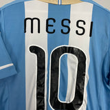 Shop 2011/12 ARGENTINA MESSI #10 HOME SHIRT (L) ADIDAS, classic football shirts, vintage football shirts & retro soccer jerseys at Cult Kits