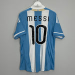 Shop 2011/12 ARGENTINA MESSI #10 HOME SHIRT (L) ADIDAS, classic football shirts, vintage football shirts & retro soccer jerseys at Cult Kits