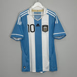 Shop 2011/12 ARGENTINA MESSI #10 HOME SHIRT (L) ADIDAS, classic football shirts, vintage football shirts & retro soccer jerseys at Cult Kits
