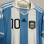 Shop 2011/12 ARGENTINA MESSI #10 HOME SHIRT (L) ADIDAS, classic football shirts, vintage football shirts & retro soccer jerseys at Cult Kits