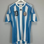 Shop 2011/12 ARGENTINA MESSI #10 HOME SHIRT (L) ADIDAS, classic football shirts, vintage football shirts & retro soccer jerseys at Cult Kits