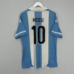 Shop 2011/12 ARGENTINA MESSI #10 HOME SHIRT (M) ADIDAS, classic football shirts, vintage football shirts & retro soccer jerseys at Cult Kits
