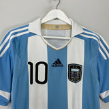 Shop 2011/12 ARGENTINA MESSI #10 HOME SHIRT (S) ADIDAS, classic football shirts, vintage football shirts & retro soccer jerseys at Cult Kits