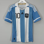 Shop 2011/12 ARGENTINA MESSI #10 HOME SHIRT (S) ADIDAS, classic football shirts, vintage football shirts & retro soccer jerseys at Cult Kits