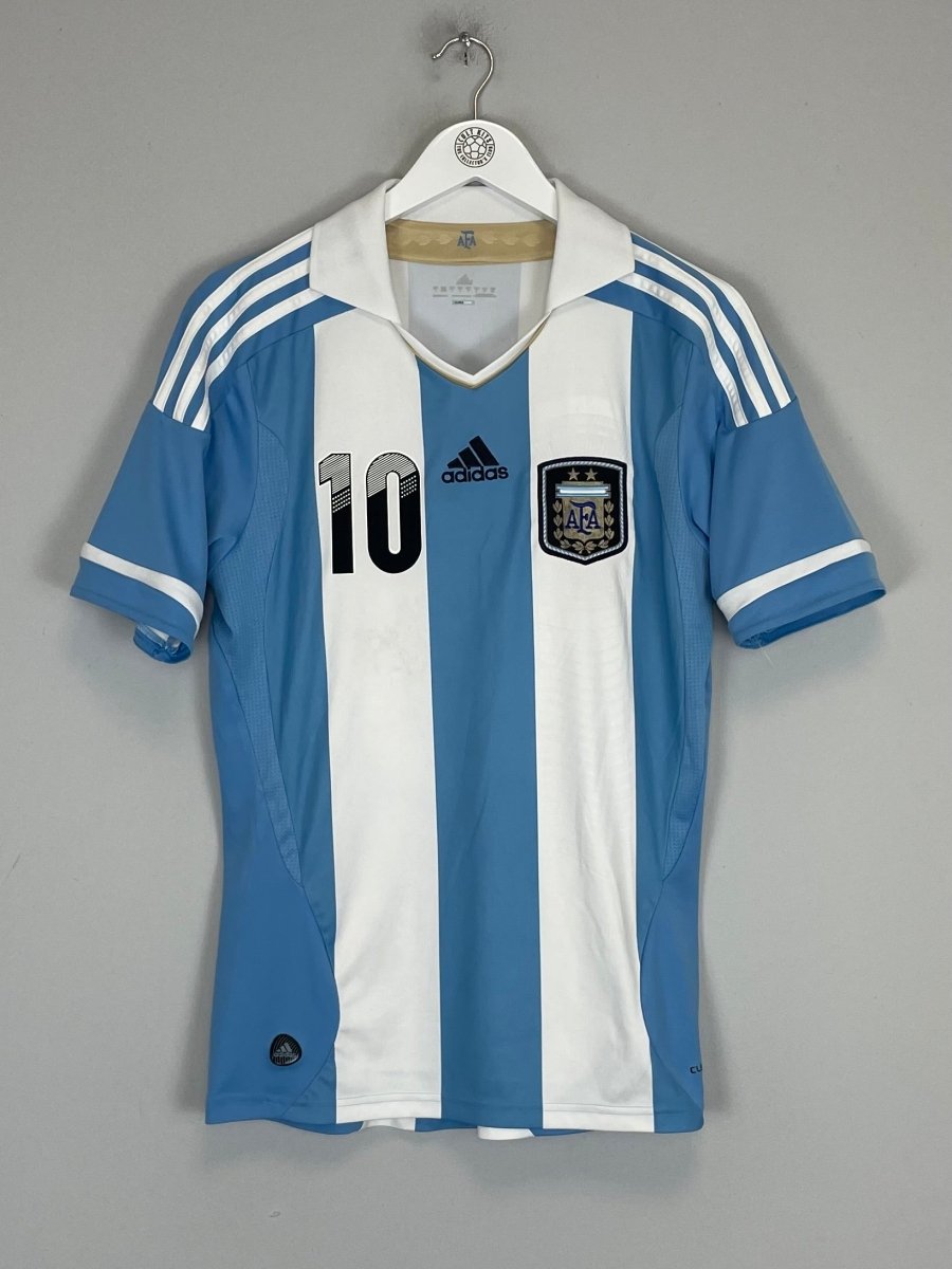 2011/12 ARGENTINA MESSI 10 HOME SHIRT (S) ADIDAS - Cult Kits - Small - Buy Vintage Football Shirts, Authentic Retro Football Shirts For Sale, Classic Football Shirts & Soccer Jersey