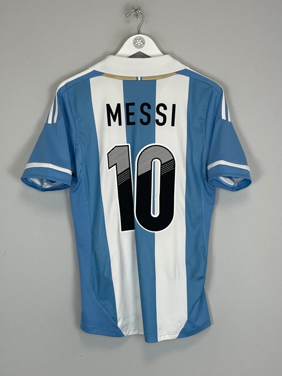 2011/12 ARGENTINA MESSI 10 HOME SHIRT (S) ADIDAS - Cult Kits - Small - Buy Vintage Football Shirts, Authentic Retro Football Shirts For Sale, Classic Football Shirts & Soccer Jersey