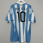 Shop 2011/12 ARGENTINA MESSI #10 HOME SHIRT (XL) ADIDAS, classic football shirts, vintage football shirts & retro soccer jerseys at Cult Kits