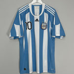 Shop 2011/12 ARGENTINA MESSI #10 HOME SHIRT (XL) ADIDAS, classic football shirts, vintage football shirts & retro soccer jerseys at Cult Kits