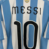Shop 2011/12 ARGENTINA MESSI #10 HOME SHIRT (XL) ADIDAS, classic football shirts, vintage football shirts & retro soccer jerseys at Cult Kits