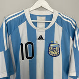 Shop 2011/12 ARGENTINA MESSI #10 HOME SHIRT (XL) ADIDAS, classic football shirts, vintage football shirts & retro soccer jerseys at Cult Kits