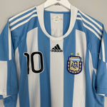 Shop 2011/12 ARGENTINA MESSI #10 HOME SHIRT (XL) ADIDAS, classic football shirts, vintage football shirts & retro soccer jerseys at Cult Kits