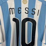 Shop 2011/12 ARGENTINA MESSI #10 HOME SHIRT (XL) ADIDAS, classic football shirts, vintage football shirts & retro soccer jerseys at Cult Kits