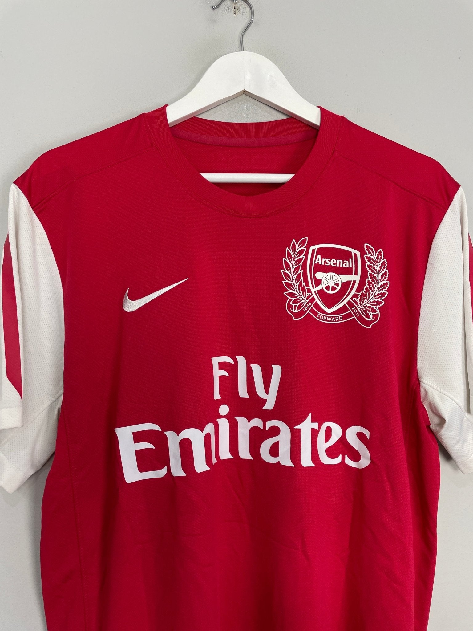 Shop 2011/12 ARSENAL ARTETA #8 HOME SHIRT (L) NIKE, classic football shirts, vintage football shirts & retro soccer jerseys at Cult Kits