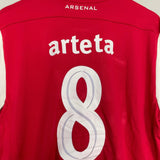 Shop 2011/12 ARSENAL ARTETA #8 HOME SHIRT (L) NIKE, classic football shirts, vintage football shirts & retro soccer jerseys at Cult Kits