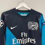 Shop 2011/12 ARSENAL GERVINHO #27 *PLAYER ISSUE* C/L L/S AWAY SHIRT (M) NIKE, classic football shirts, vintage football shirts & retro soccer jerseys at Cult Kits