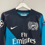 Shop 2011/12 ARSENAL GERVINHO #27 *PLAYER ISSUE* C/L L/S AWAY SHIRT (M) NIKE, classic football shirts, vintage football shirts & retro soccer jerseys at Cult Kits