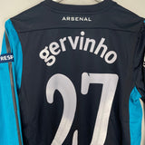 Shop 2011/12 ARSENAL GERVINHO #27 *PLAYER ISSUE* C/L L/S AWAY SHIRT (M) NIKE, classic football shirts, vintage football shirts & retro soccer jerseys at Cult Kits