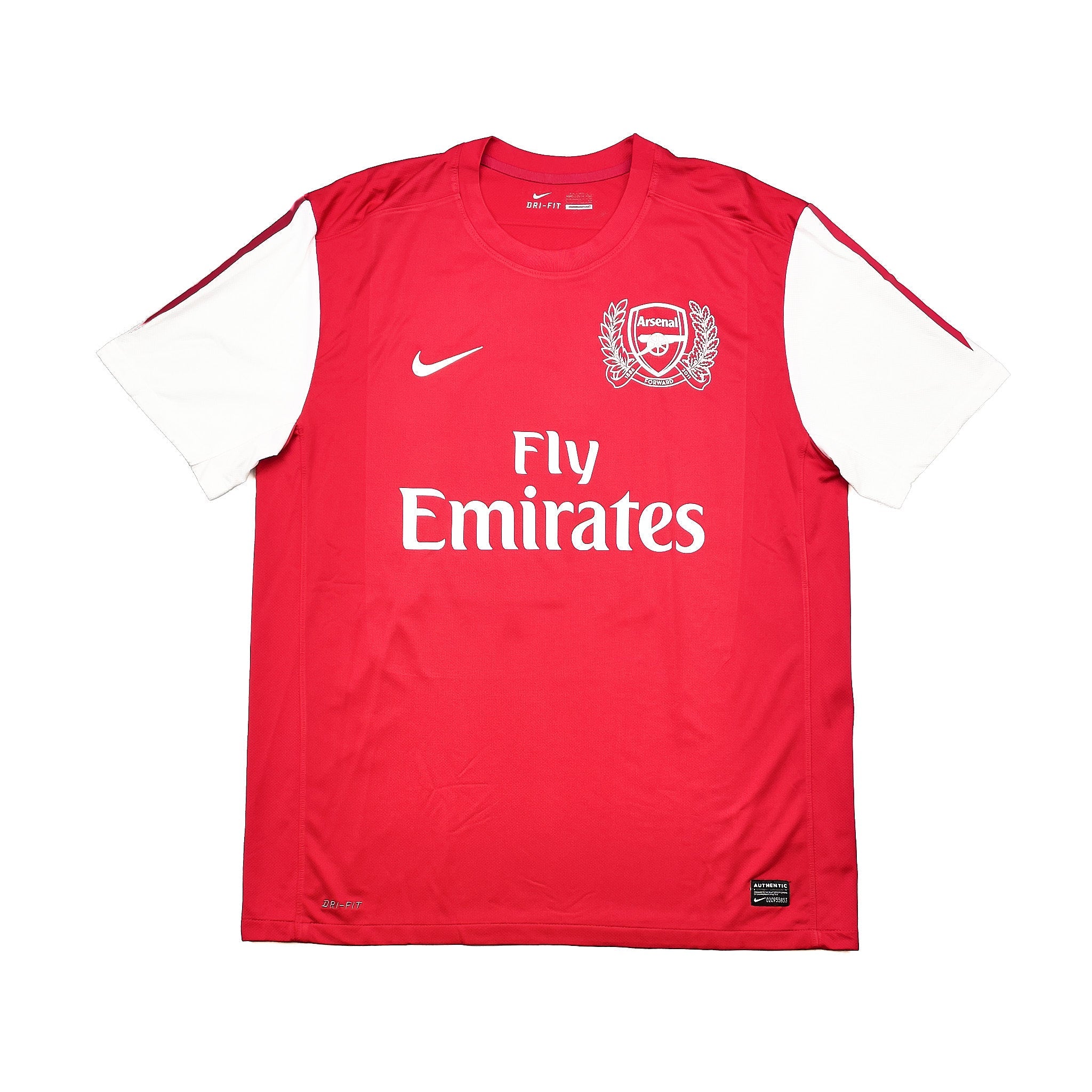 Buy 2011/12 Arsenal Henry 12 *125 Year* Home Shirt (XL) Nike ~ Free worldwide shipping ~ Authentic Vintage Football Shirts from Cult Kits