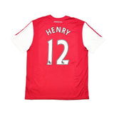 Buy 2011/12 Arsenal Henry 12 *125 Year* Home Shirt (XL) Nike ~ Free worldwide shipping ~ Authentic Vintage Football Shirts from Cult Kits